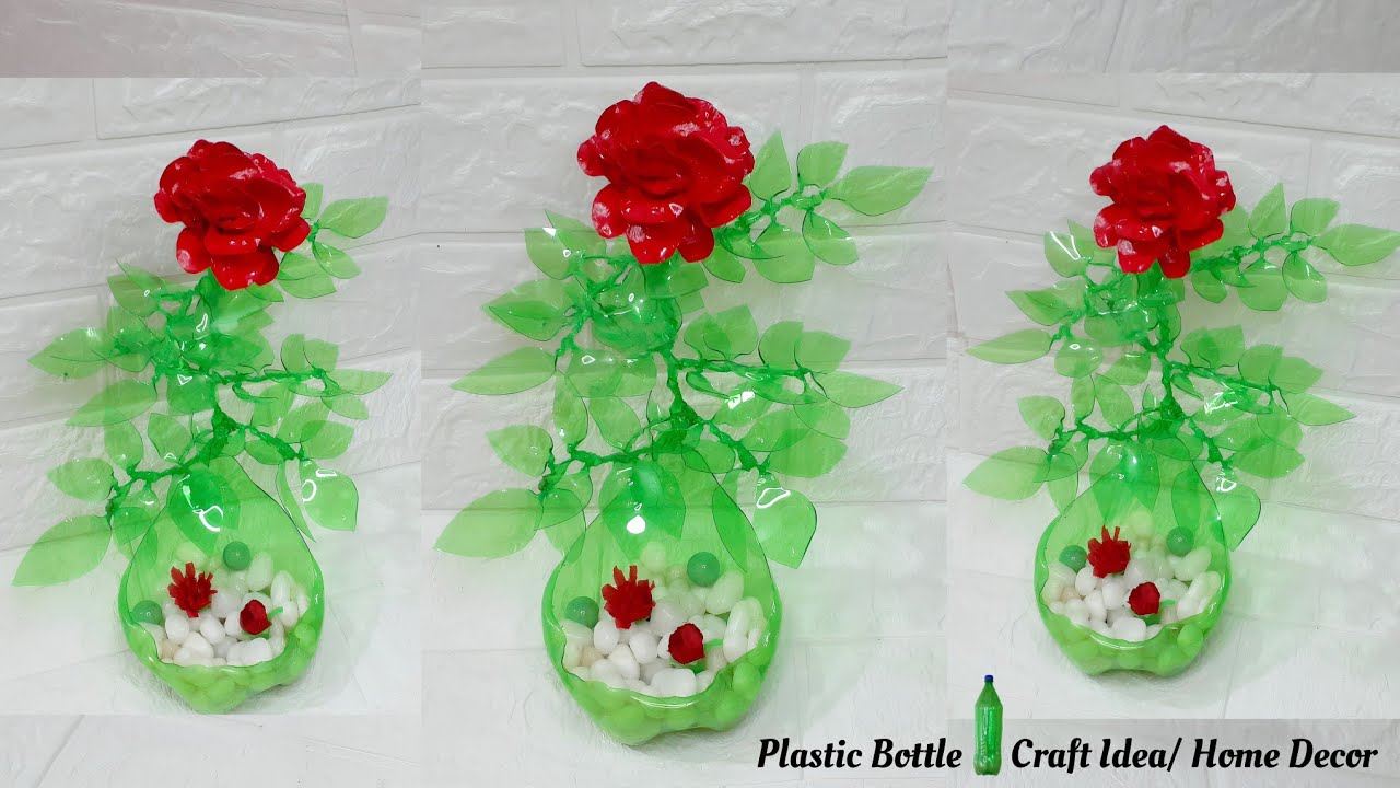 Plastic Bottle Craft Ideas | DIY plastic bottle recycle ideas | Home decor craft |
