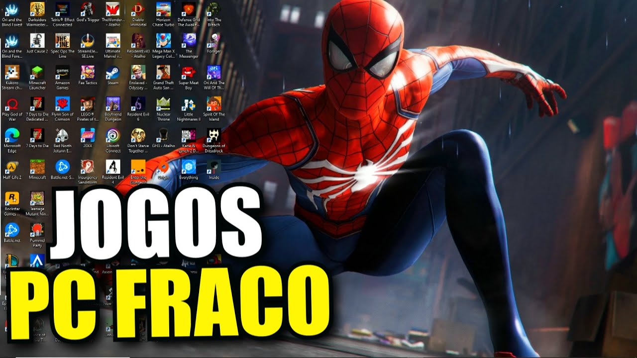 MELHORES JOGOS PARA PC FRACO SEM PLACA DE VÍDEO