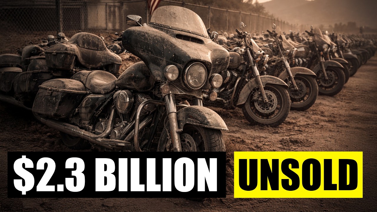 Почему мотоциклы Harley-Davidson на сумму 2,3 миллиарда долларов гниют в дилерских центрах?