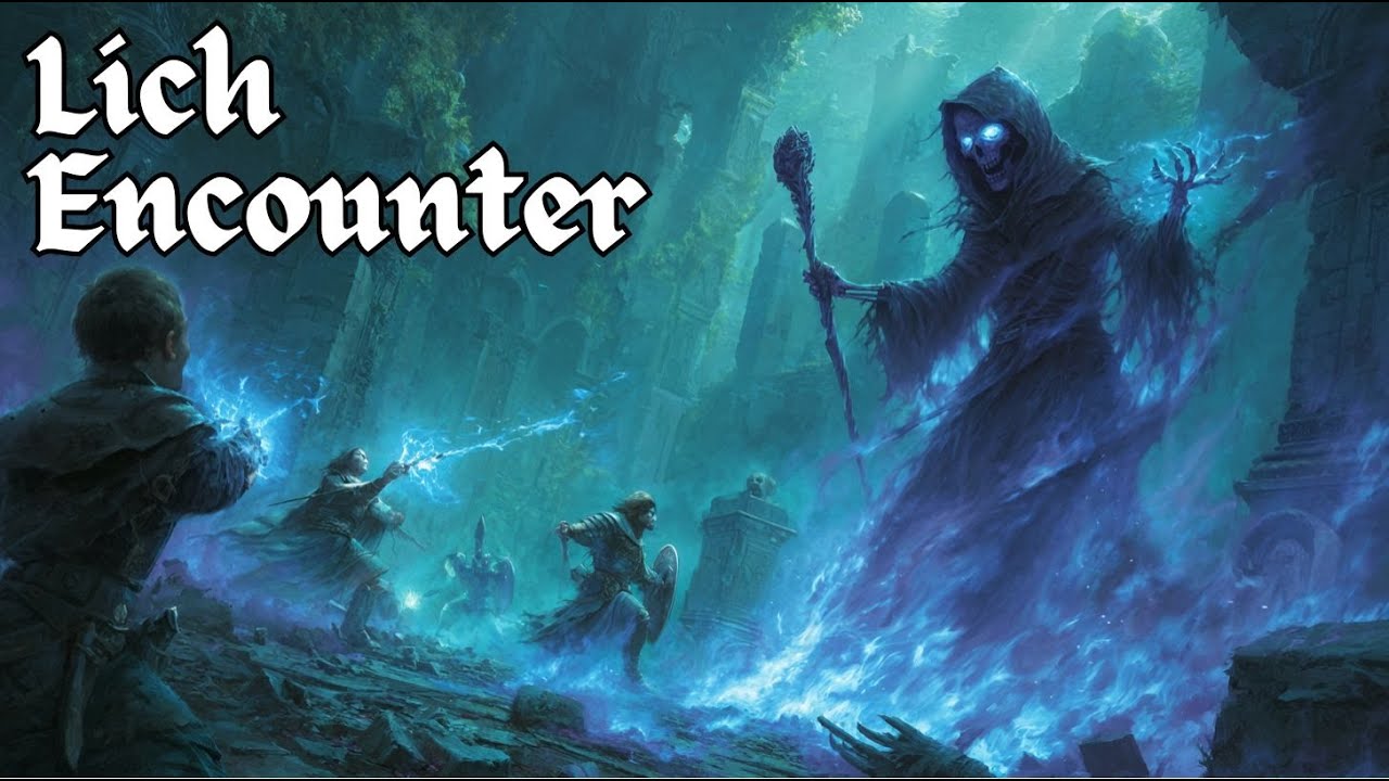 Lich Battle Soundtrack | Dark Fantasy Music for D&D & TTRPGs