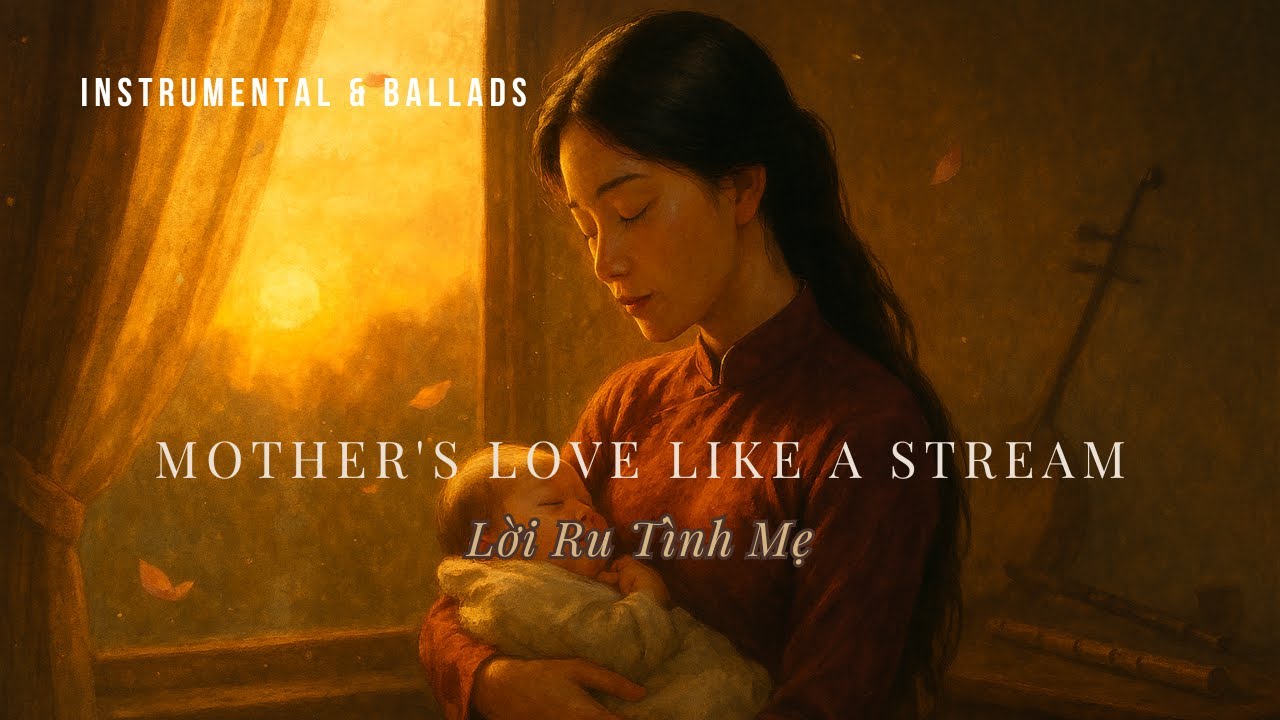 Lời Ru Tình Mẹ - Nhạc Ballad Dân Ca Á Đông Sâu Lắng | Đàn Bầu, Hồ Cầm, Sáo Trúc (65-80 BPM)