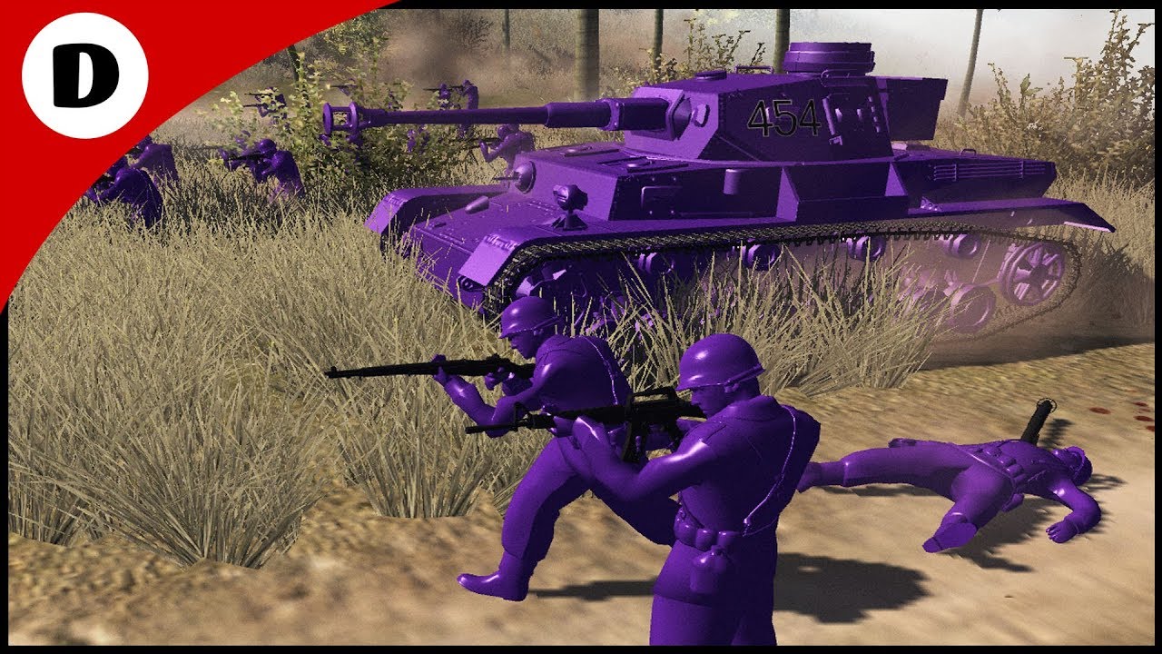 PURPLE ARMY INVASION PUSHES INLAND - Army Men: Civil War 21