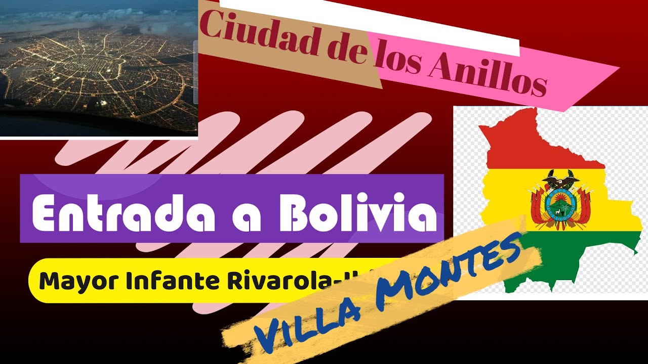 FRONTERA PARAGUAY BOLIVIA Villa Montes y Sta. Cruz de la Sierra