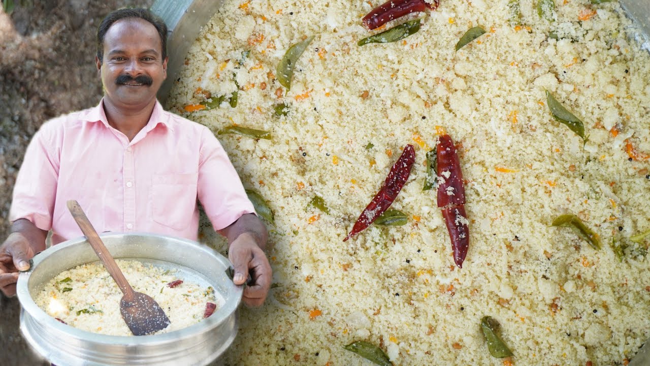 ഉപ്പുമാവ് ഇനി എളുപ്പത്തിൽ ആർക്കും ഉണ്ടാക്കാം 😋 | Rava uppumavu recipie | Village Spices