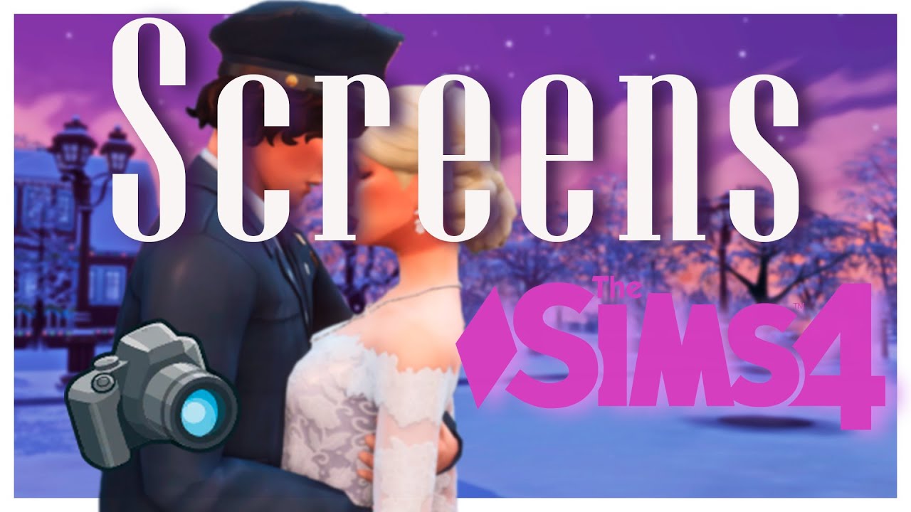Обработка скринов в Симс 4 | Sims 4 & Photoshop CC