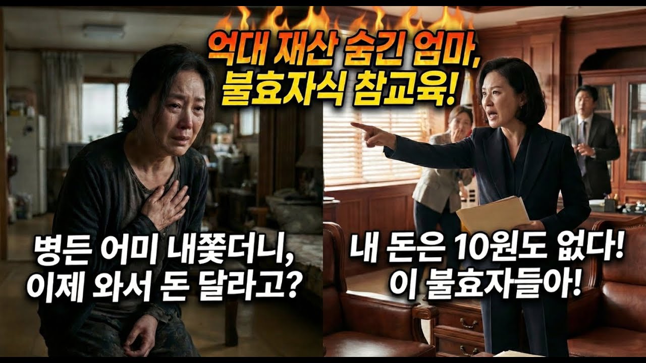 사업 망하고 엄마 등골까지 빼먹던 아들, 길바닥에 나앉다?! #사연 #사연오디오북 #고부갈등 #가족드라마 #사이다 #참교육