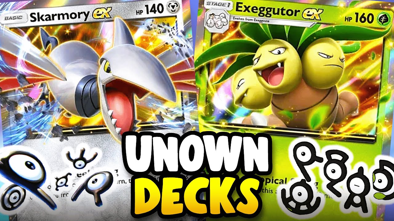 UNOWN makes Skarmory EX & Exeggutor EX Even Bulkier