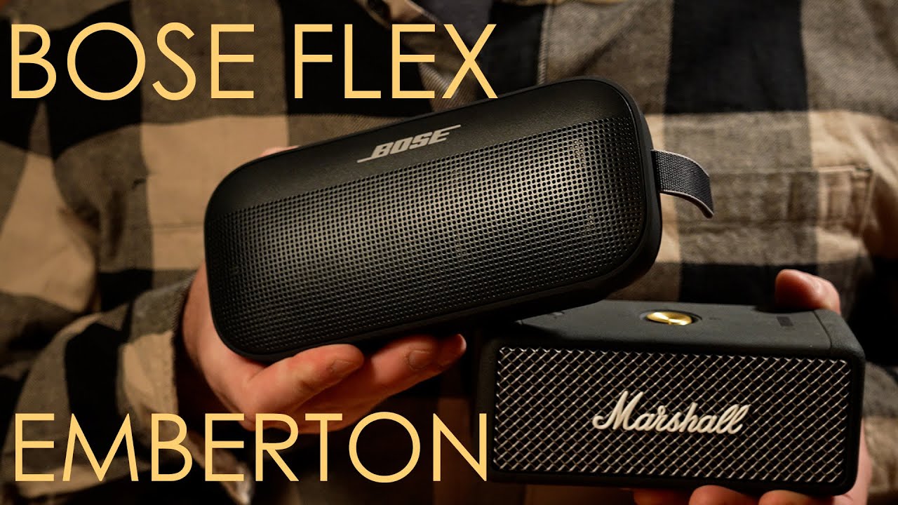 BOSE SOUNDLINK FLEX VS MARSHALL EMBERTON... WOW!