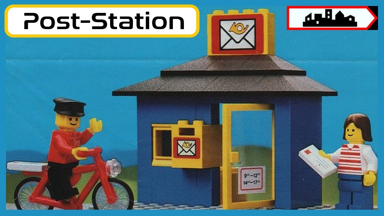LEGO Town Post-Station - Chill Build/Tutorial