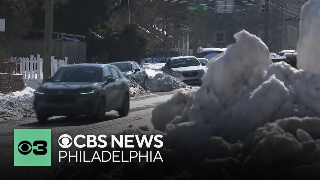 Snow and ice continue to cause problems in Philadelphia neighborhoods 1 week after storm