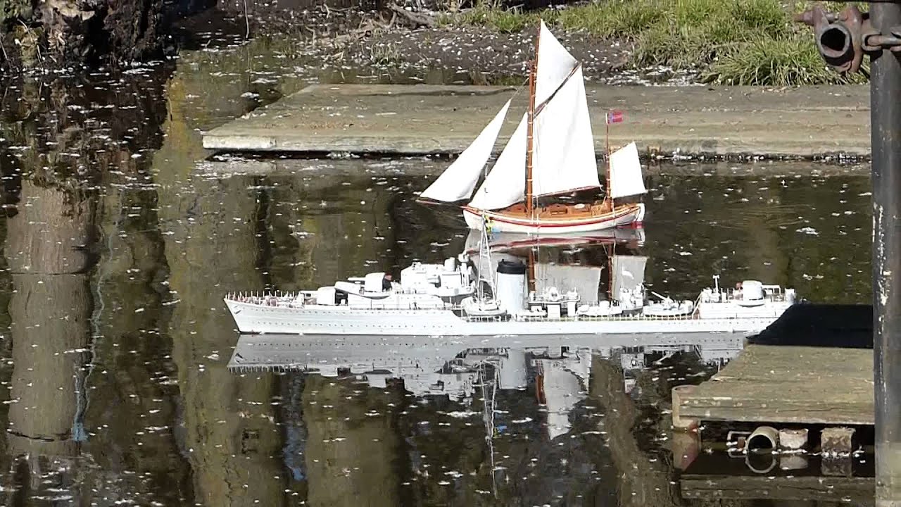 Brentwood Model Boat Club March Free Sail