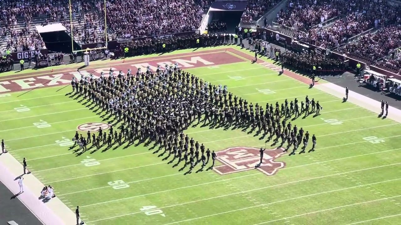 Fightin’ Texas Aggie Band in Kyle Field