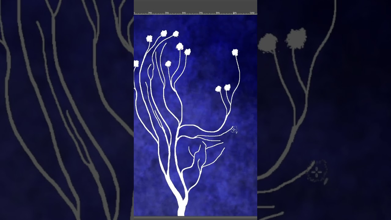 Lumenfluff weed #art #digitalart #learnwithme