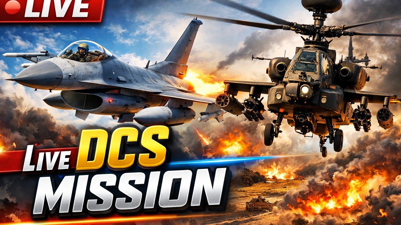 DCS WORLD | Live Operations | UAE | UH-60L On CASEVAC Alert