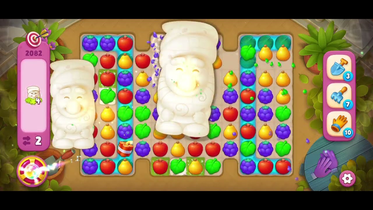 Gardenscapes level 2081 - 2090