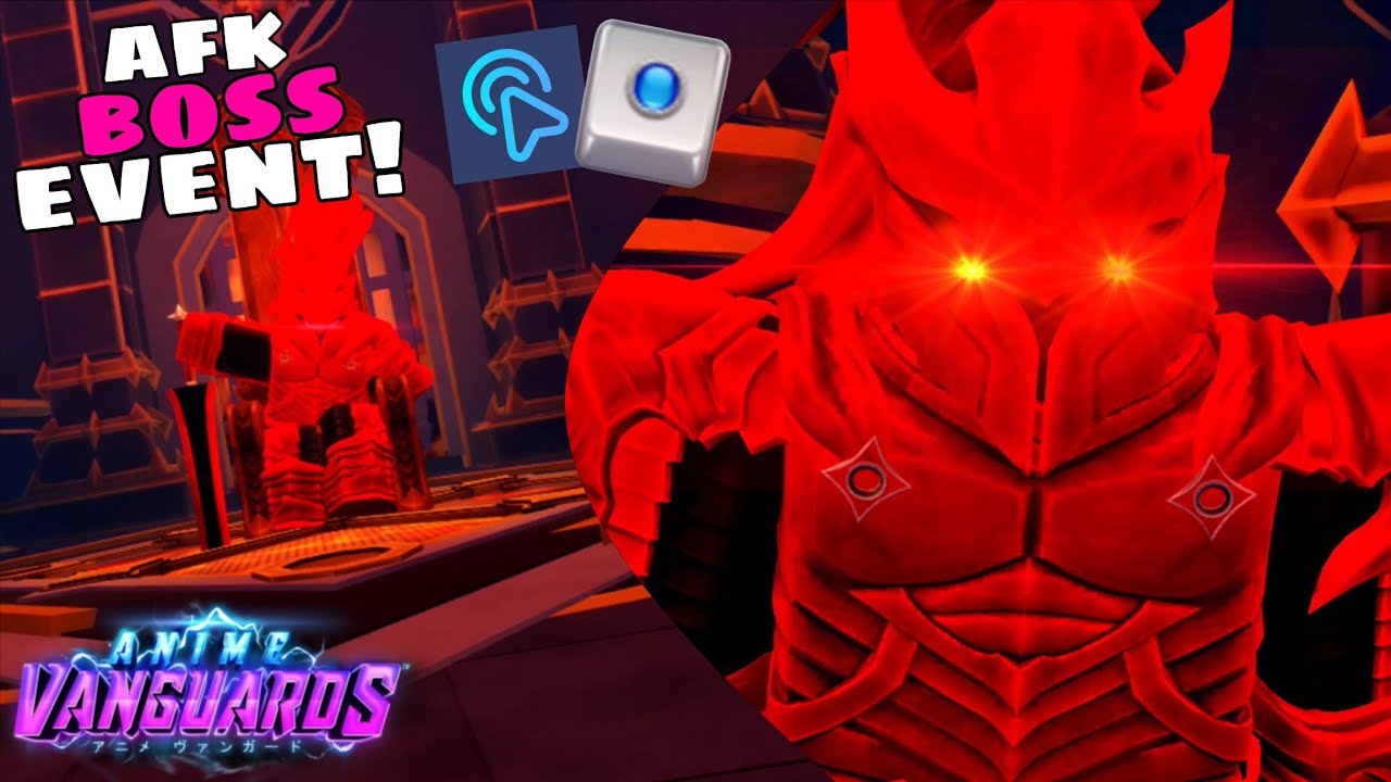 How To AFK Boss Event For Secret Igris On Mobile | Anime Vanguards