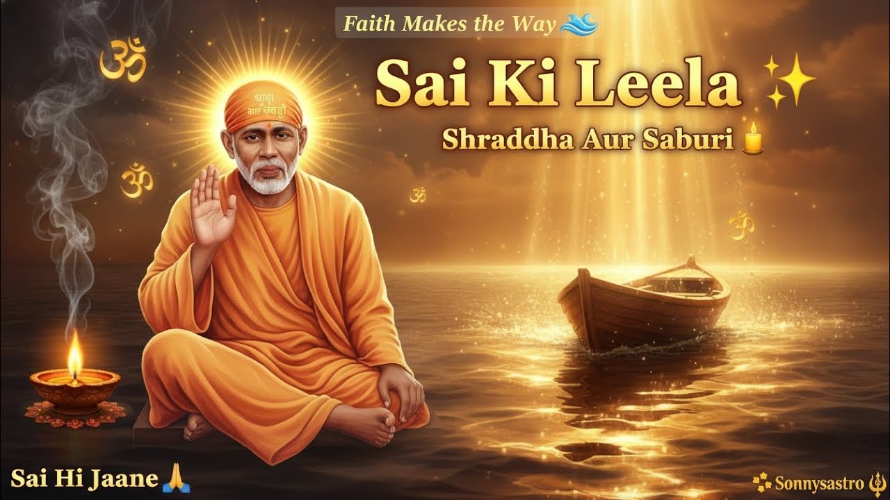 Sai Ki Leela ✨ | श्रद्धा और सबुरी 🕯️ | Sai Bhajan for Peace, Faith & Miracles 🙏