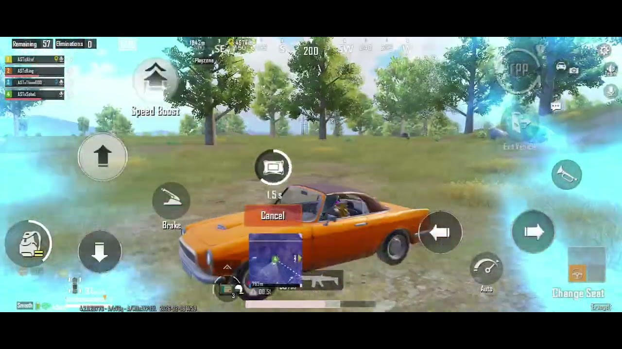BGIS Round 2 Match- 4 Erangle (Team Assassin Tribe Esports) Screen recording