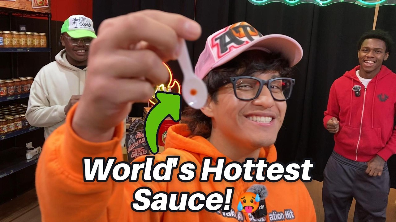 Trying The World's Hottest Sauce!