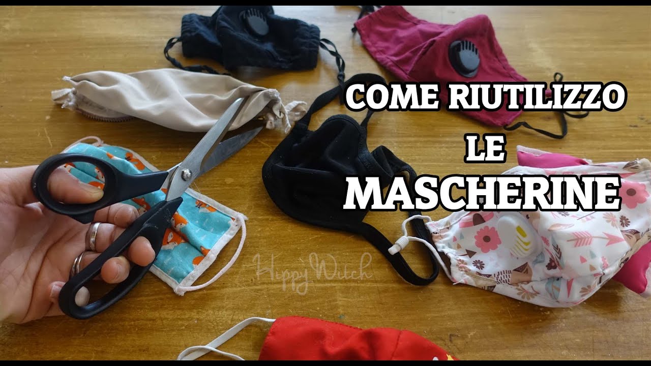 Se vuoi RIUTILIZZARE LE MASCHERINE guarda questo ..