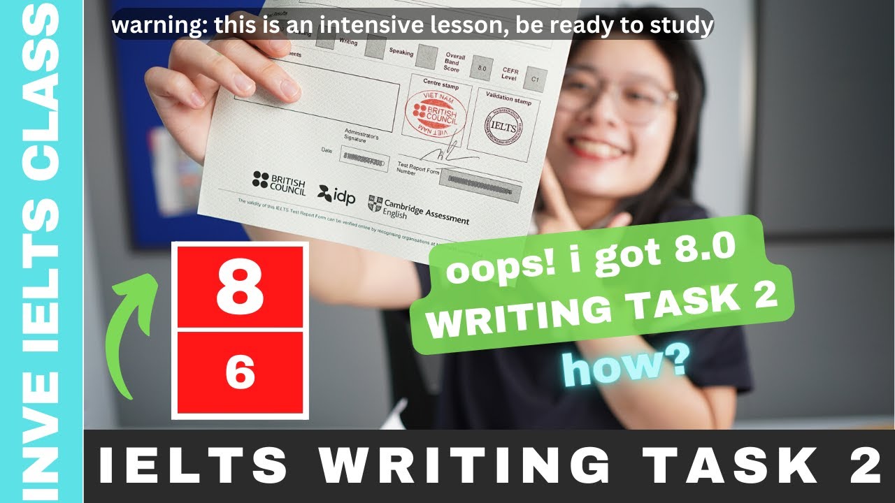 IELTS writing task 2: khi bạn liên tục bị band 6 (hướng dẫn chi tiết cách viết) - INVE IELTS CLASS