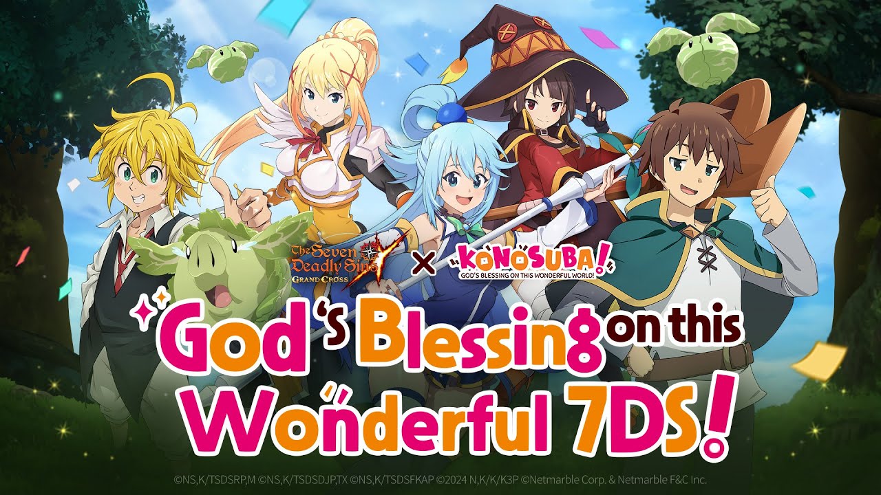 [7DS] X [KONOSUBA!] Official Collaboration Trailer
