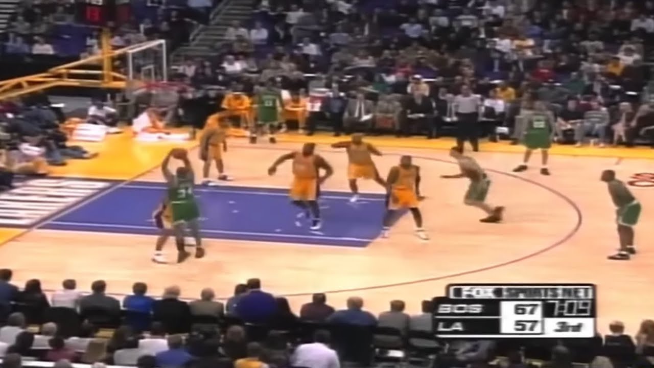 Paul Pierce 42 Points vs Los Angeles Lakers (03/13/2001) *Gets His Nickname The-Truth*
