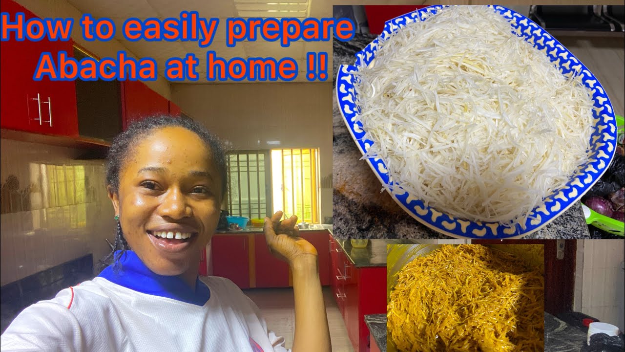 HOW TO MAKE ABACHA | HOW TO PREPARE HOME MADE AFRICA SALAD QUICK AND SIMPLE #vlogmas 