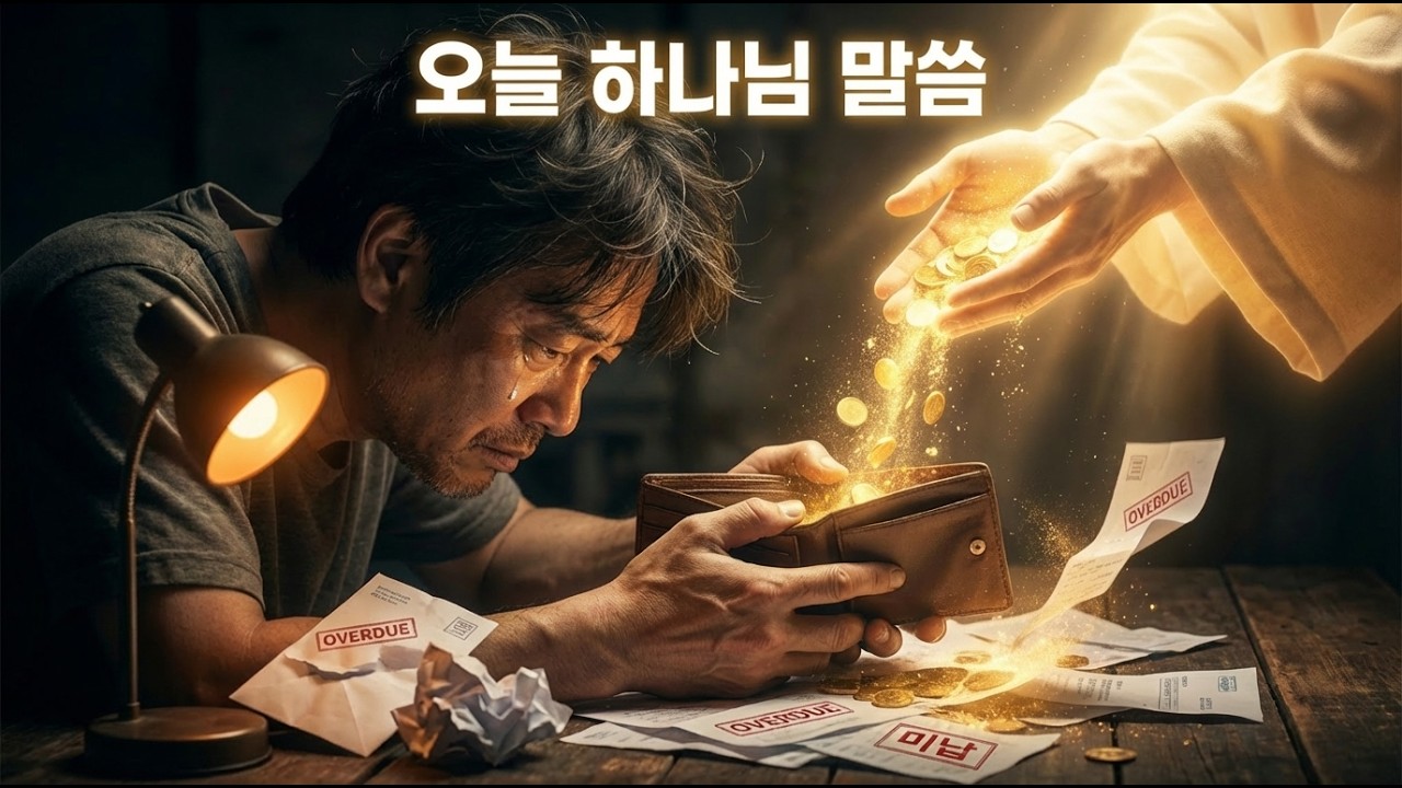 ✝️ 내일 낼 돈이 없어 잠 못 드는 너에게 🙏오늘 하나님 말씀✝️God's Message Now