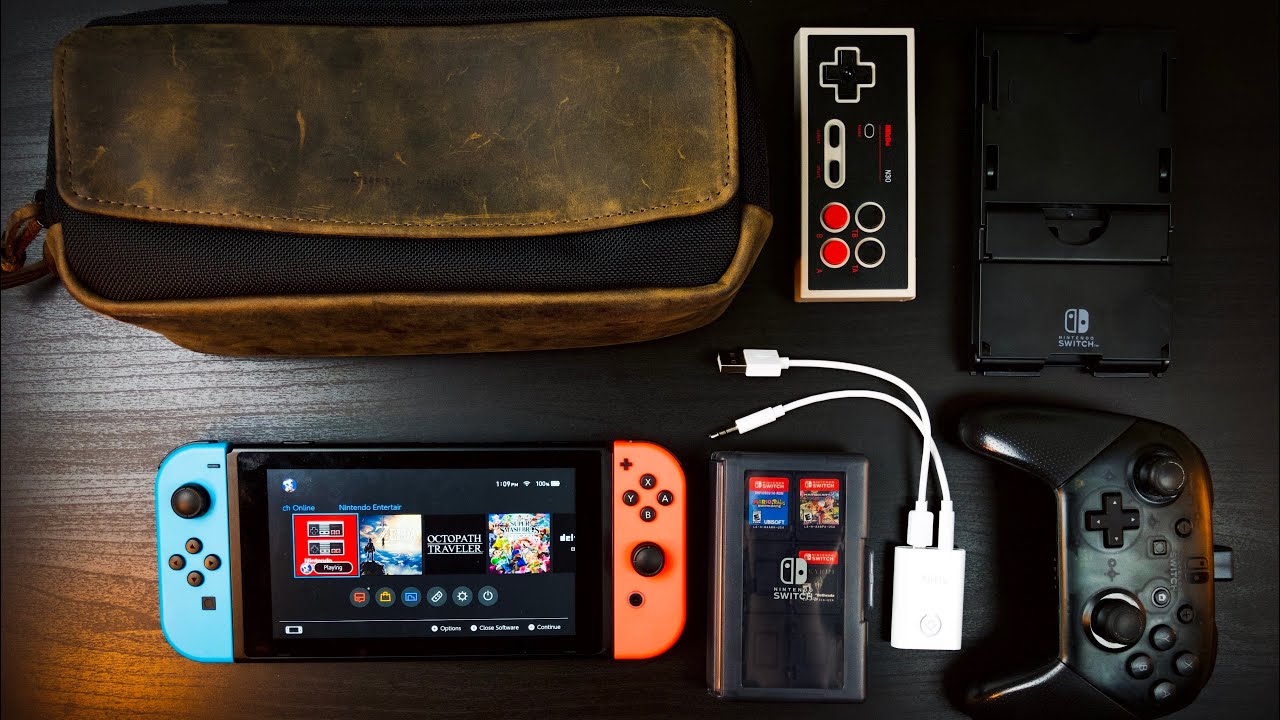 What&rsquo;s in My Nintendo Switch Go Bag (WaterField Switchpack Bag Review)