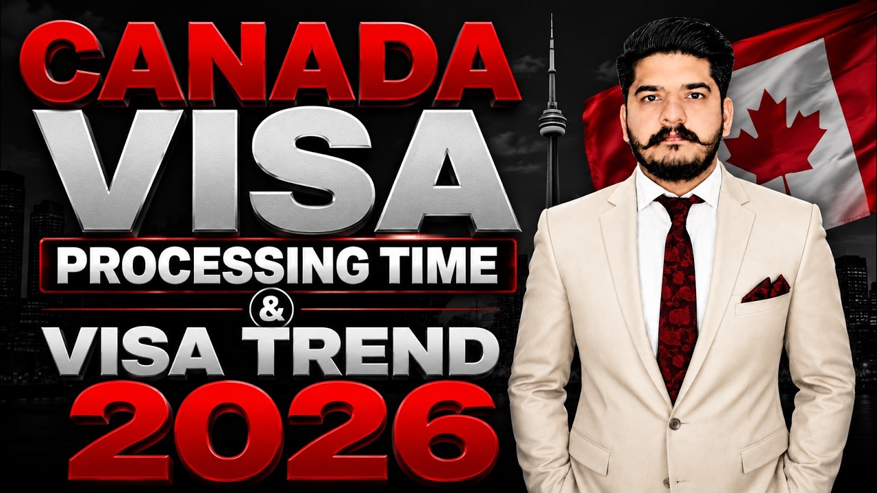 Canada Big Update | New Processing Time and Visa Trend | Canada Visa Update