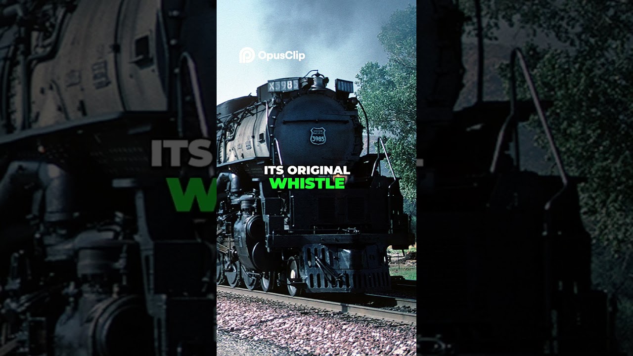 Fascinating Facts About Preserved Steam Locomotives (Part 2) UP Challenger 3985 (Re-Upload)#3985