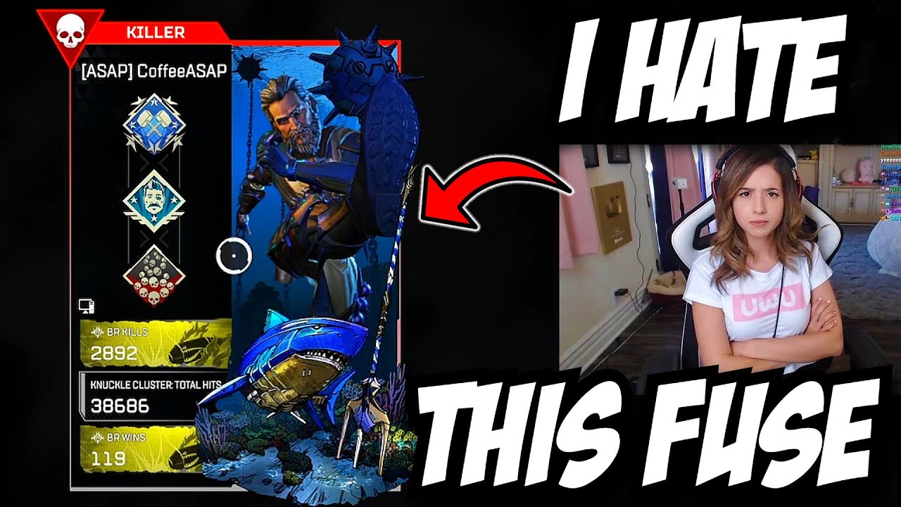 She HATES Fuse! Killing Streamer TTV's Reactions in Apex Legends