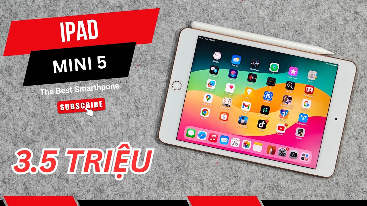 iPad Mini 5 - Đã hơn 6 Năm Tuổi Vẫn Quá Ngon 