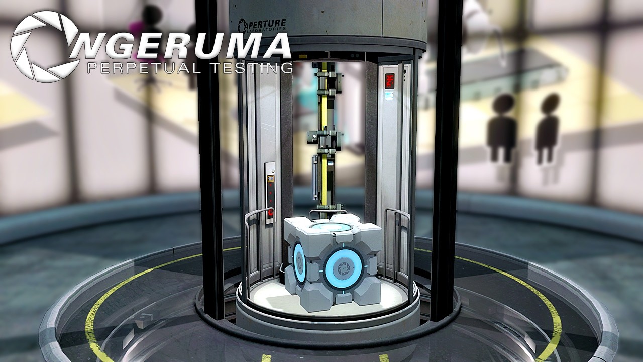 "why is he cube??? HOW???" | Perpetual Testing | Portal 2 Community Maps & Mods