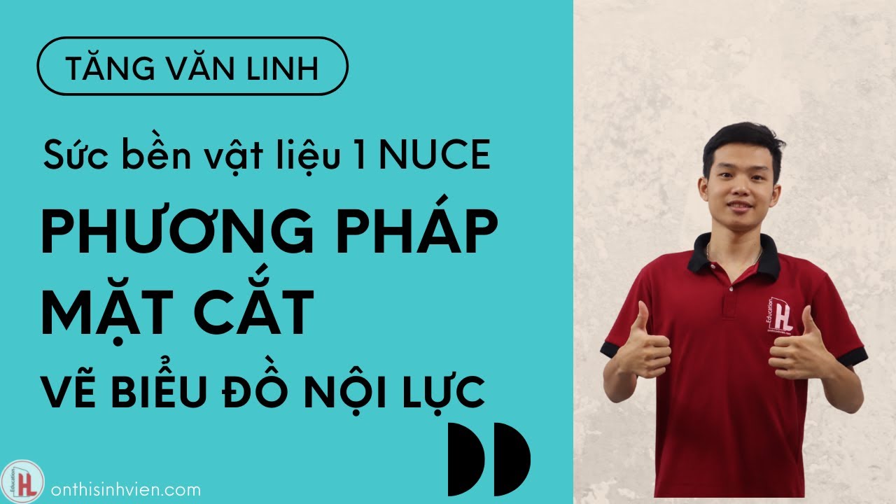 Sức bền vật liệu 1 | Phương pháp mặt cắt - Vẽ biểu đồ nội lực Chi tiết dễ hiểu nhất - TĂNG VĂN LINH
