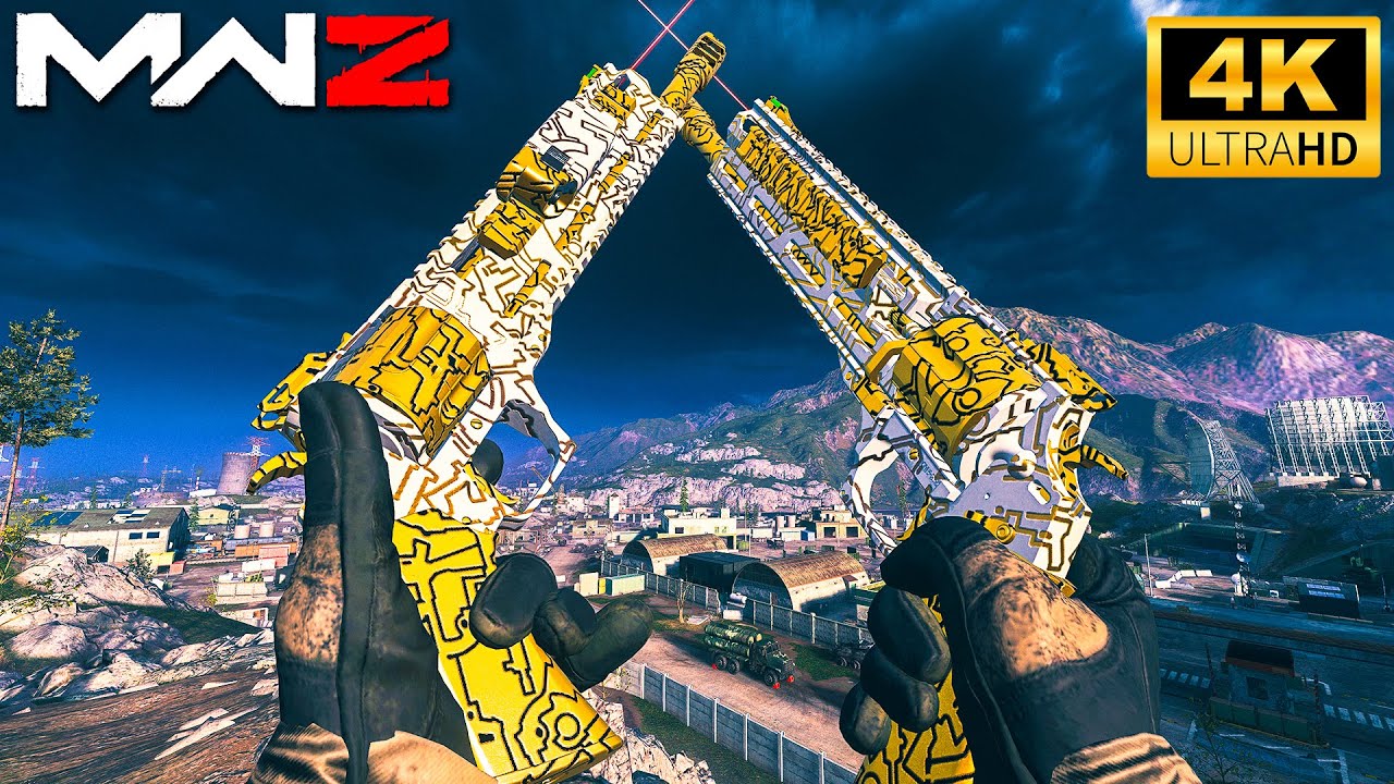 TYR AKIMBO in Season 2 Only RED ZONE Solo and DARK AETHER in MW3 Zombies 4K (No Commentary)