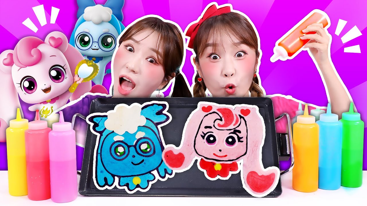 [캐치티니핑] 하츄핑 바로핑 팬케이크 챌린지 Pancake challenge