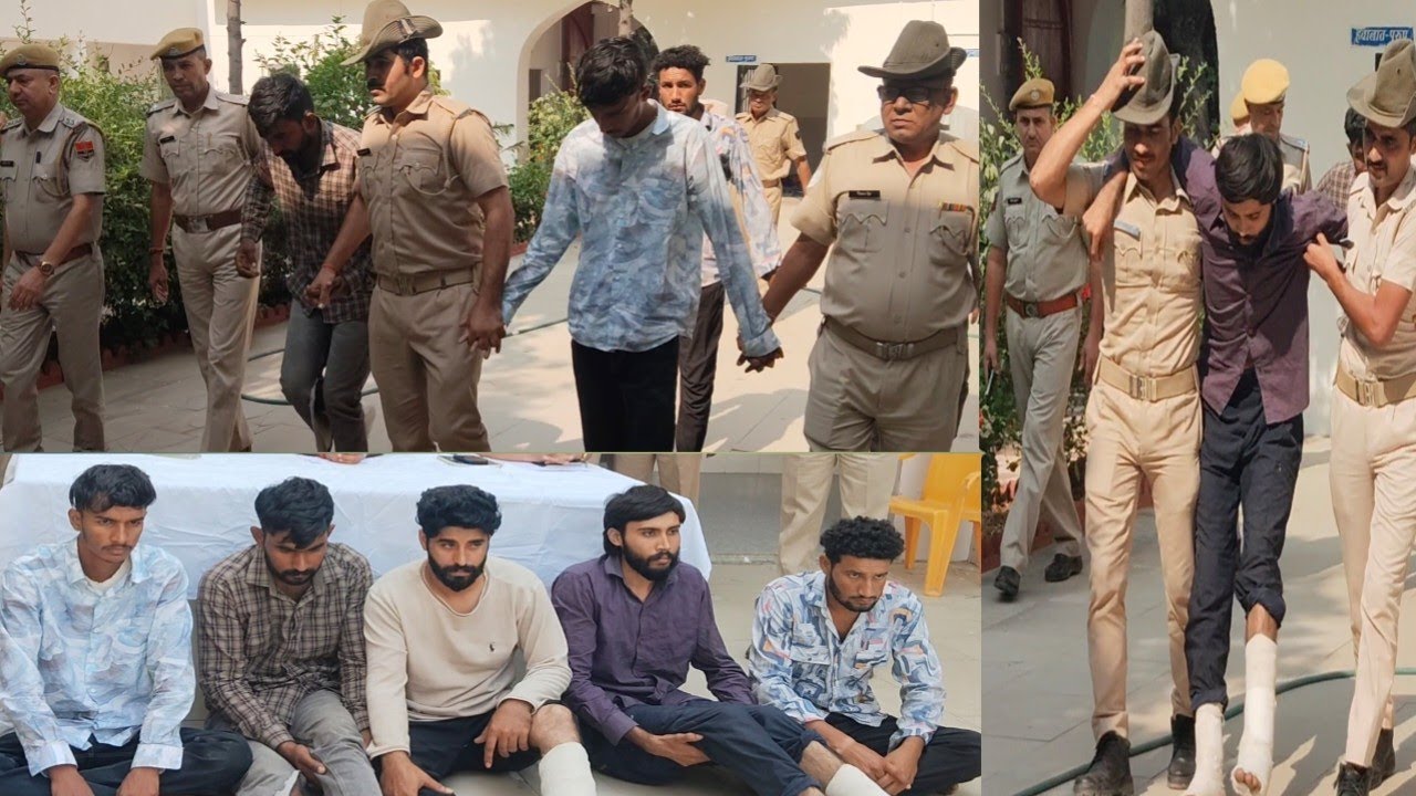 हिस्ट्रीशीटर डिनिश बावरिया की हत्या के मामले में झुंझुनू पुलिस ने पांच आरोपियों को कर लिया गिरफ्तार