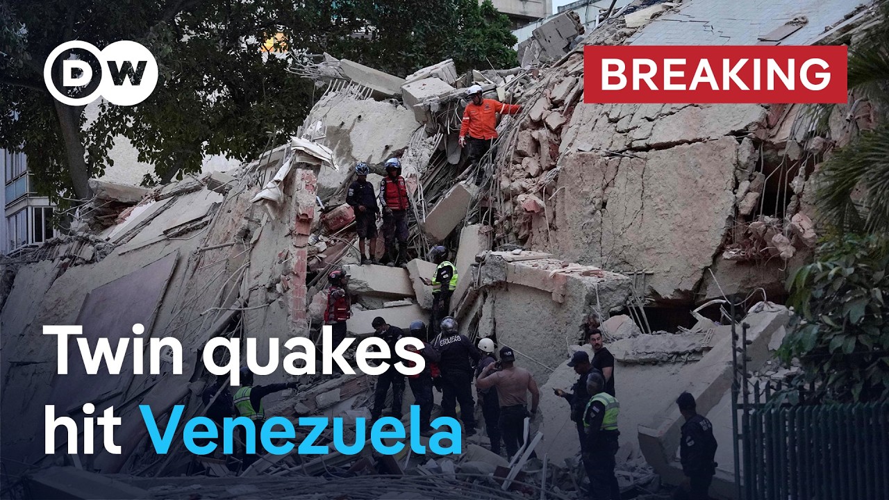 LIVE: Earthquakes in Venezuela - What's the latest and can the country cope? | DW News