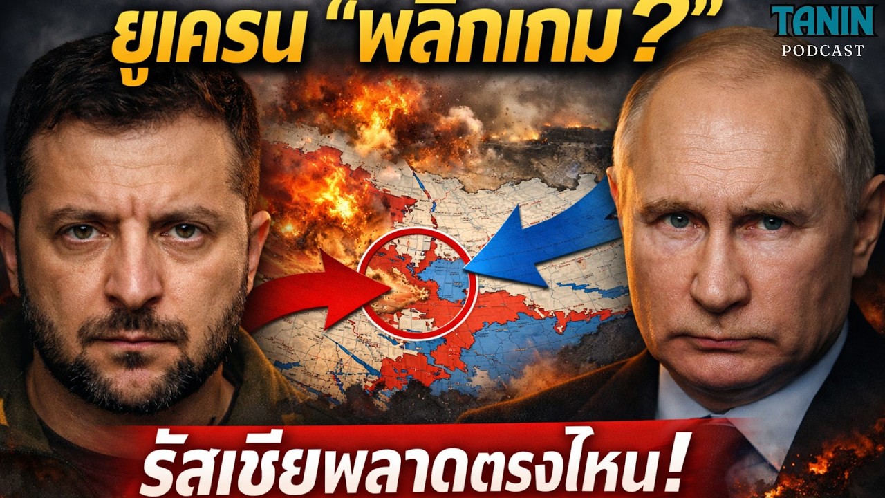 ด่วน! ยูเครนรุกเร็วสุดในรอบ 3 ปี เกมเปลี่ยนแล้ว? I Tanin podcast