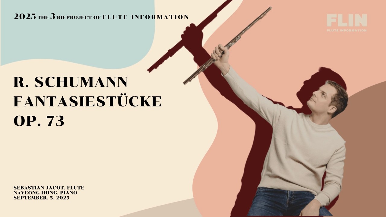 R. Schumann - Fantasiest&uuml;cke for flute and piano op. 73  Sebastian Jacot