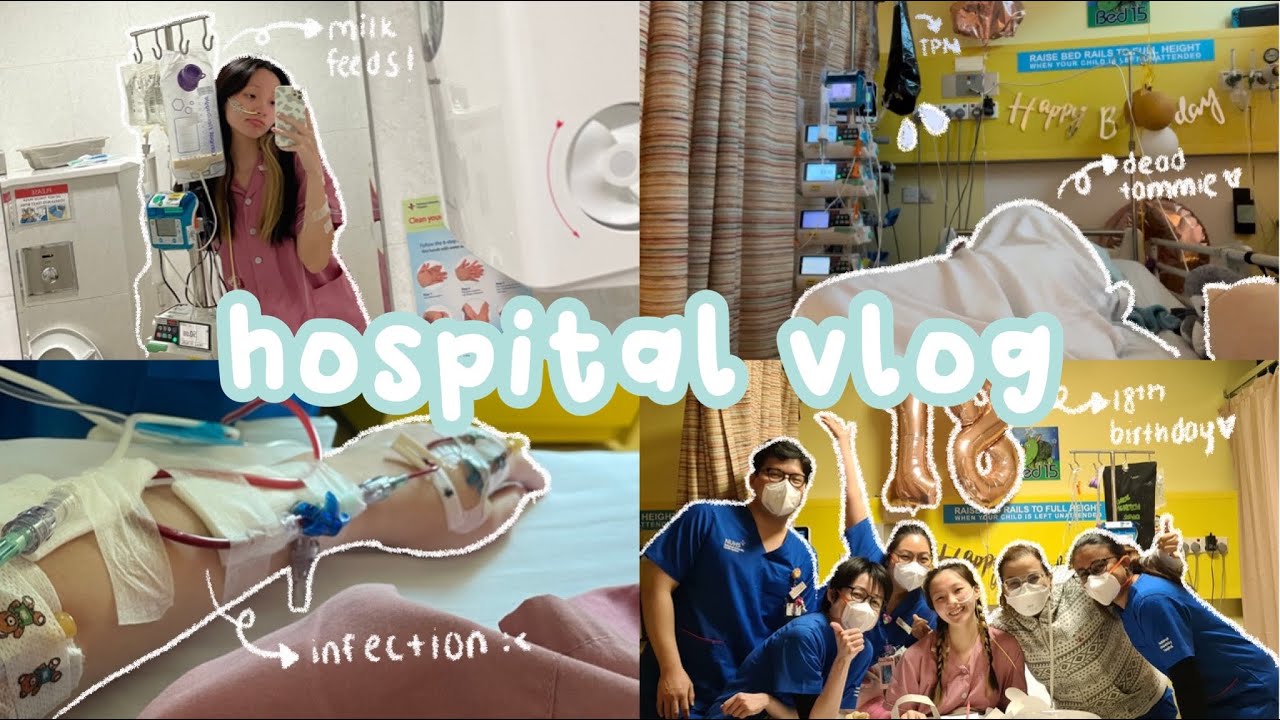 day in my life as a chronically ill teen *in hospital 🏥 | singapore