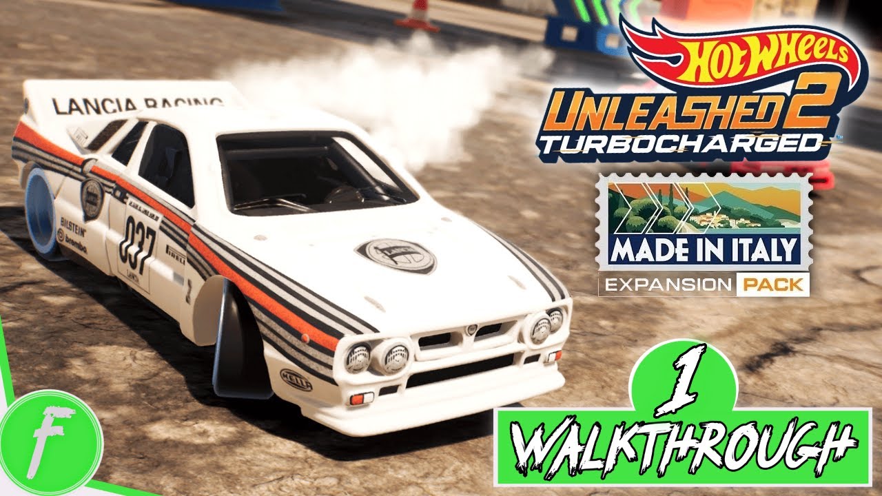 HOT WHEELS UNLEASHED 2 Made In Italy DLC FULL WALKTHROUGH Gameplay HD (PC) | NO COMMENTARY | PART 1