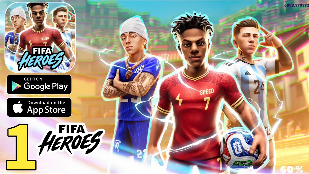 FIFA Heroes Football Action Gameplay Walkthrough Part 1 (iOS, Android)