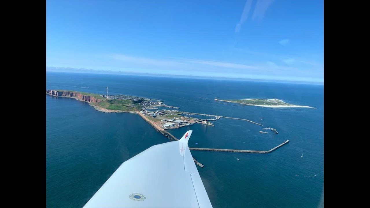 Aquila A211 | Flug nach Helgoland - EDXH, we made it...