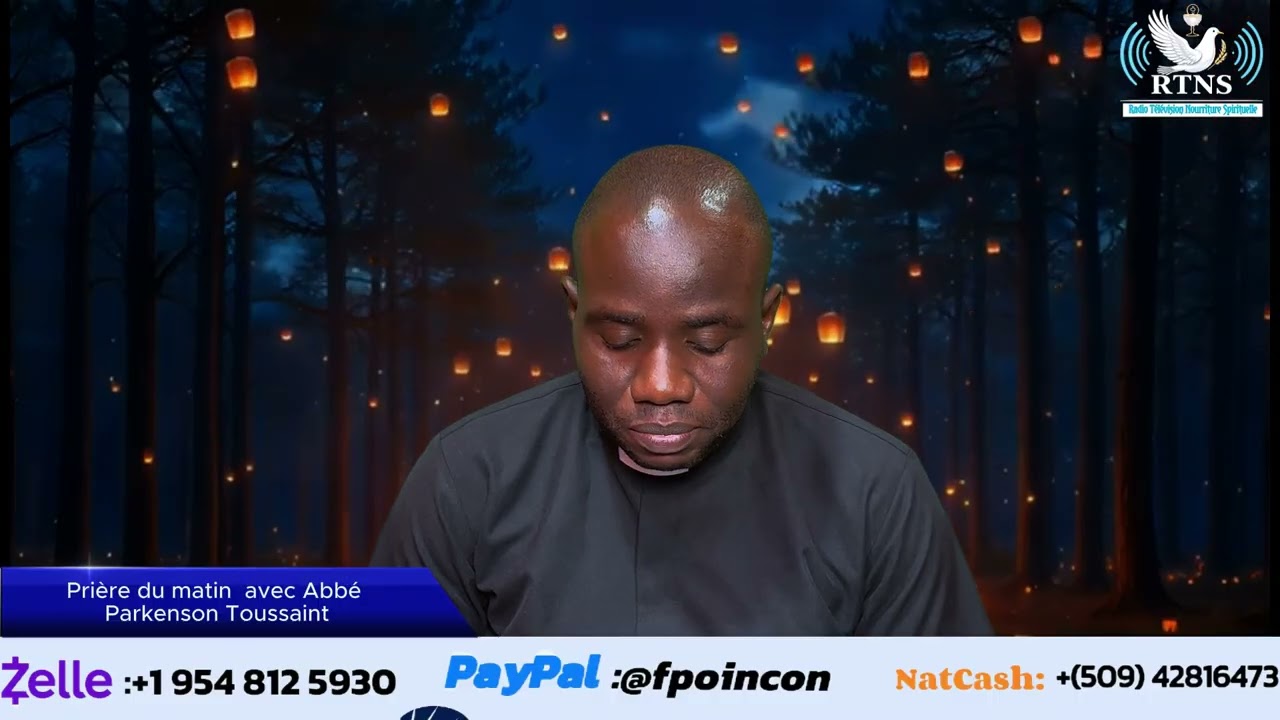 Prière avec Abbé Parkenson Toussaint
