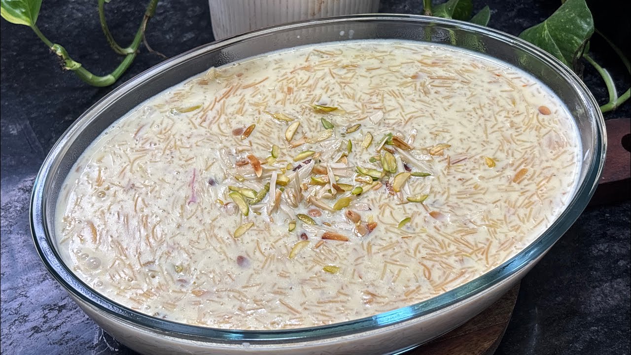 Sheer Khurma recipe | Eid special sheer khurma recipe | Eid dessert sheer khurma 