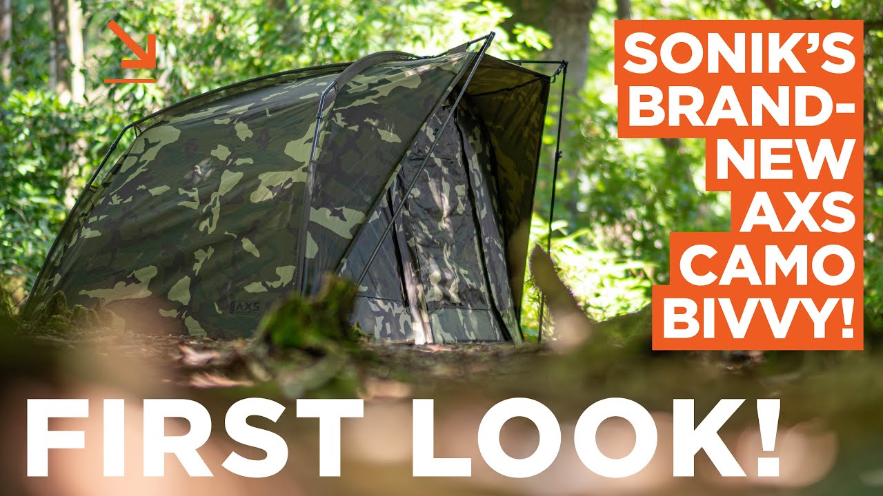 ЭКСКЛЮЗИВНЫЙ ПЕРВЫЙ ВЗГЛЯД! Совершенно новая камуфляжная палатка AXS от Sonik! | Карповая рыбалка