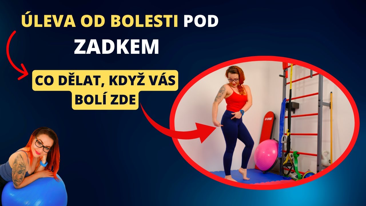 PIRIFORMIS SYNDROM - co dělat když vás bolí pod zadkem #cvičení #strečink #fyzioterapie